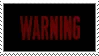 warning
